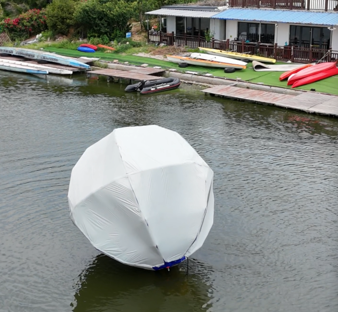 CO2 Quick-Inflating Expanding Target Ball System