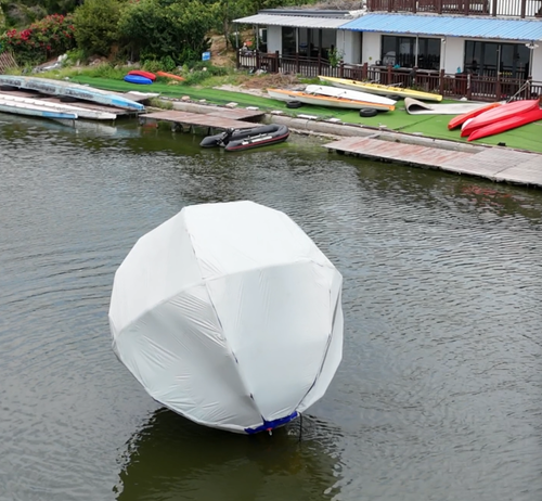 CO2 Quick-Inflating Expanding Target Ball System