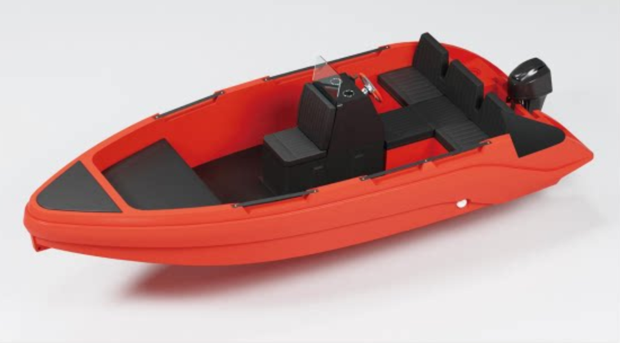 HE490 HDPE Boat - Rotational-Molded 4.9m Open Console Boat