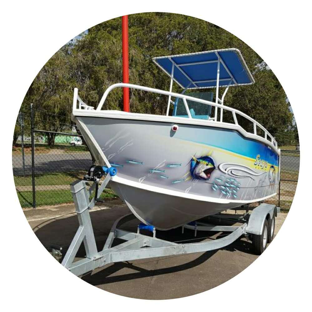 Aluminum Alloy Fishing Boat - Custom Order