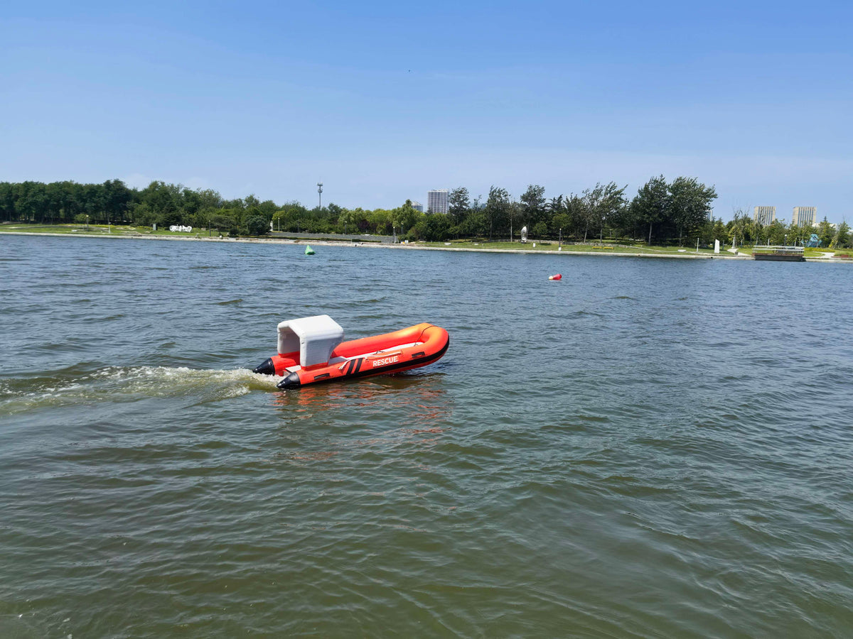 HV235S Fast Rescue Boat with Self-Righting System — Remote Controlled Inflatable Rescue Craft