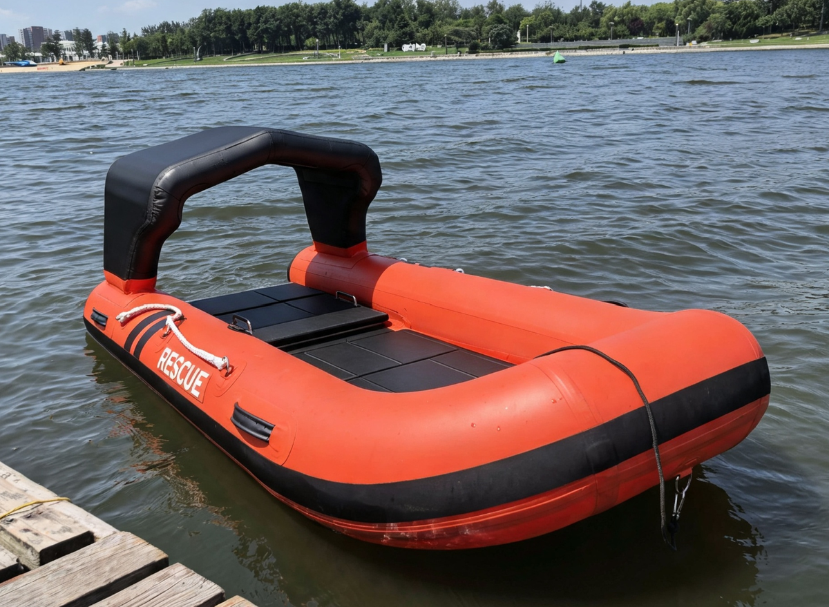 HV235S Fast Rescue Boat with Self-Righting System — Remote Controlled Inflatable Rescue Craft
